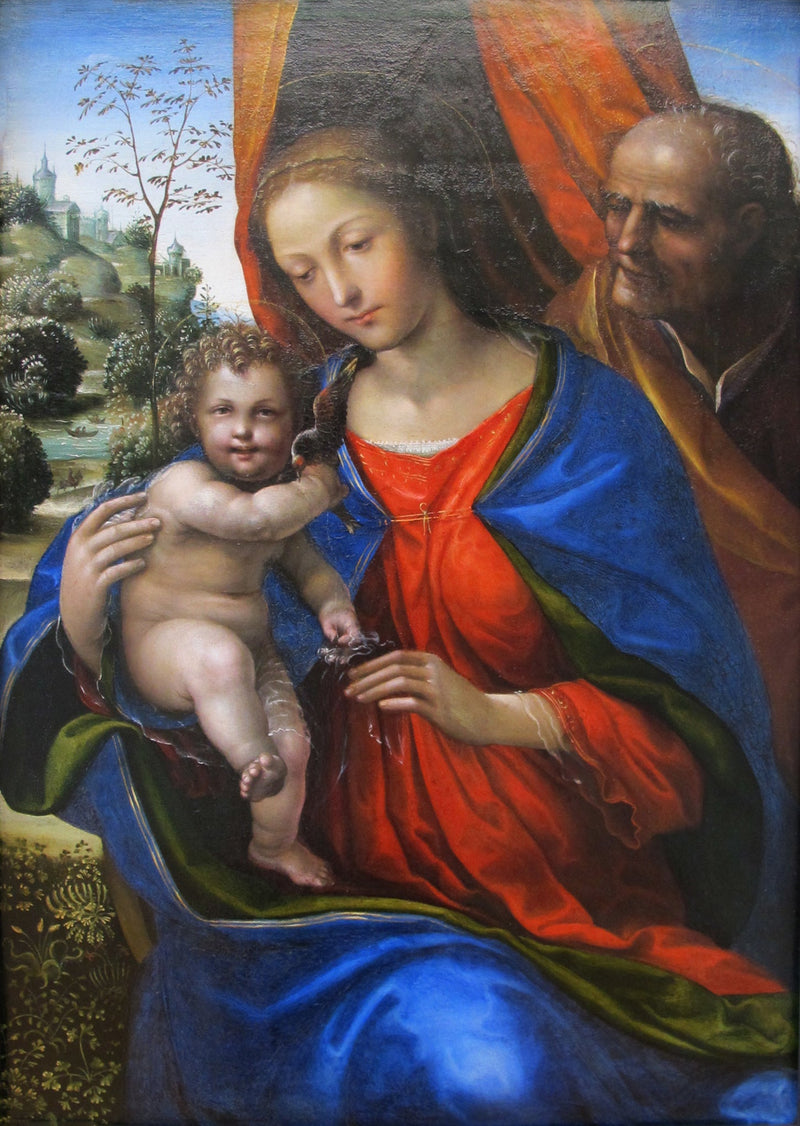 Den heliga familjen - Il Sodoma (Giovanni Antonio Bazzi)