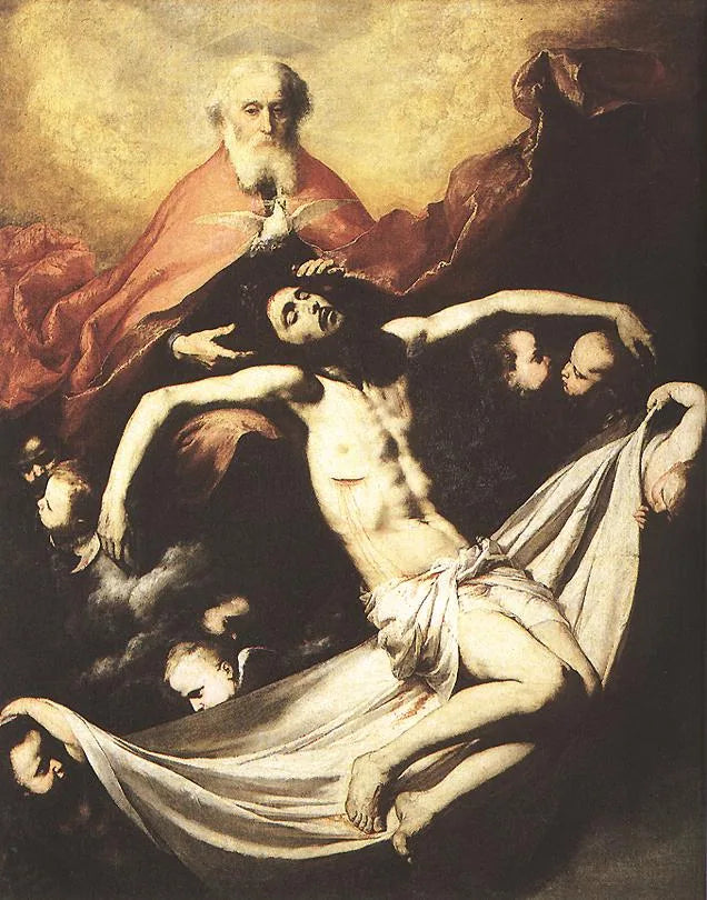 Den heliga treenigheten - Jusepe de Ribera