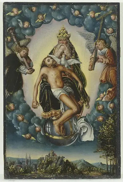 Den Heliga Treenigheten - Lucas Cranach den äldre