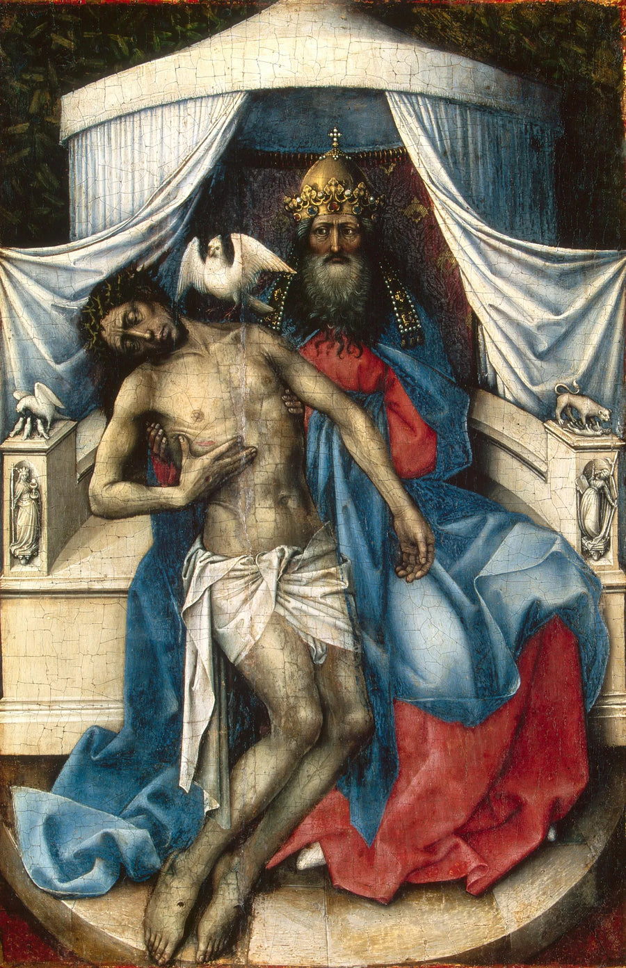 Den heliga treenigheten - Robert Campin