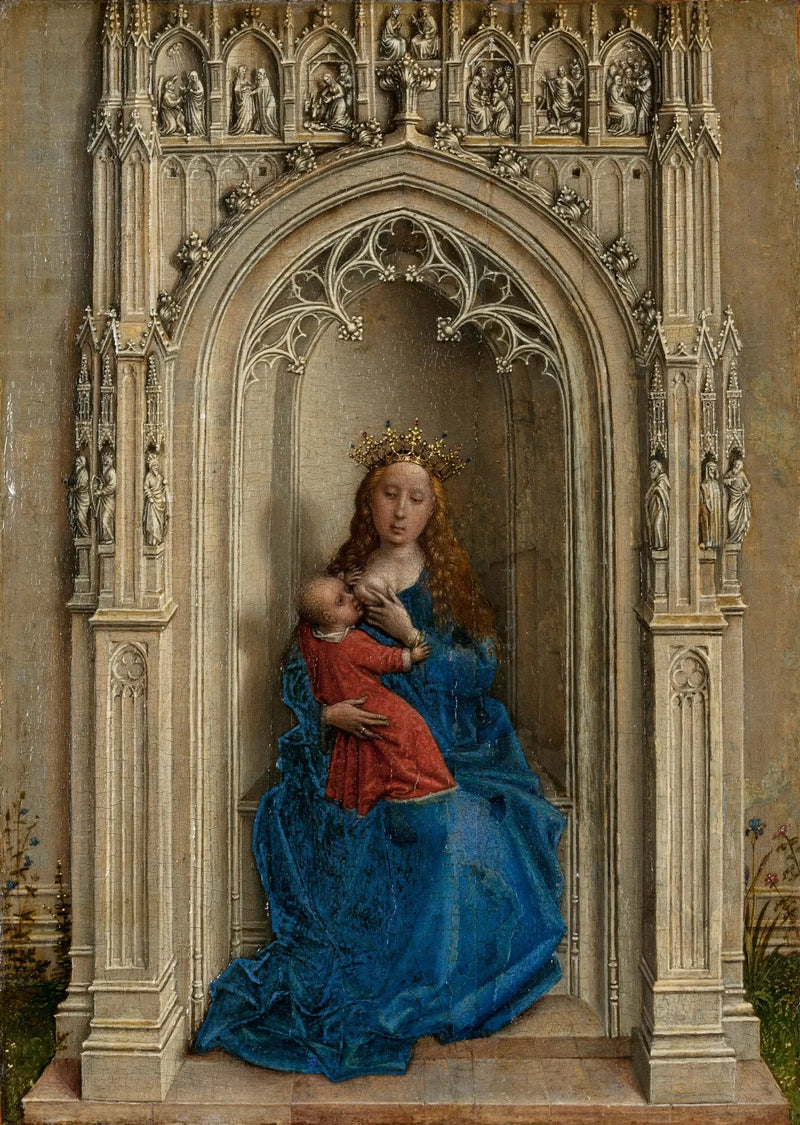 Den heliga jungfrun med barnet Jesus. - Rogier van der Weyden