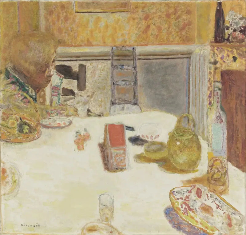 Matsalen i Cannet - Pierre Bonnard