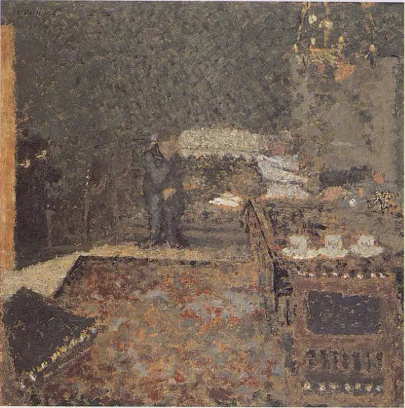 Félix Vallottons matsal i La Naz - Édouard Vuillard