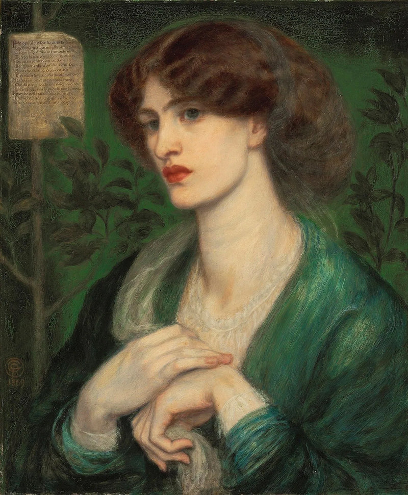 Béatrice hälsning - Dante Gabriel Rossetti