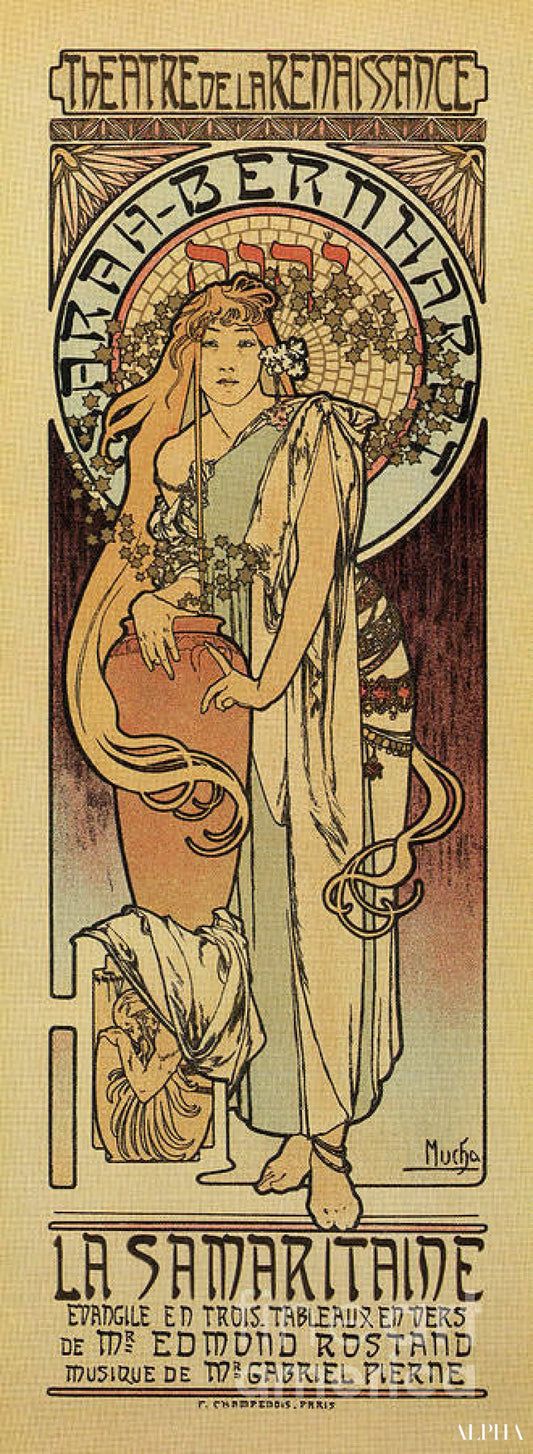 La samaritaine - Mucha - Reproductions de tableaux et peintures haut de gamme