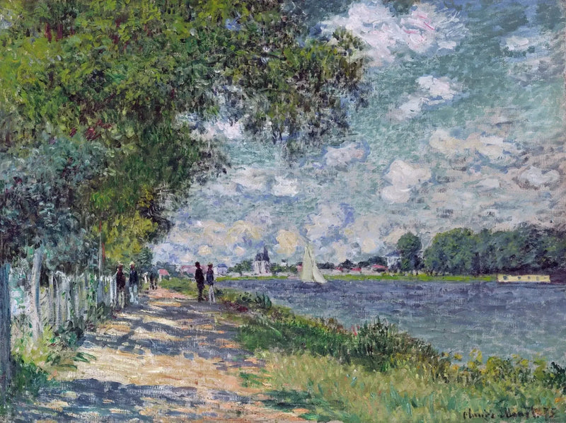 Seine i Argenteuil - Claude Monet