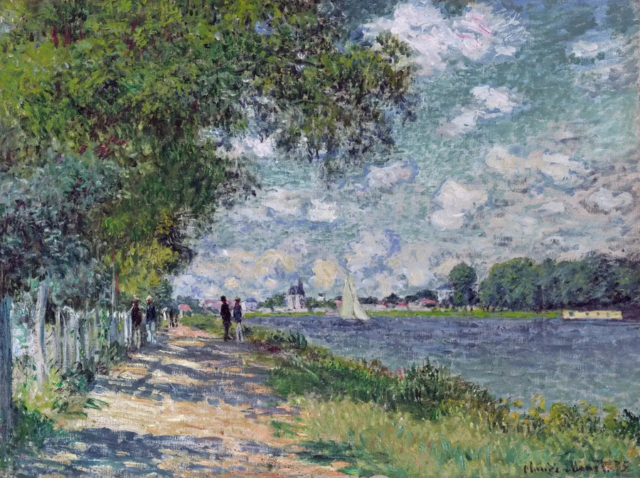 Seine i Argenteuil - Claude Monet
