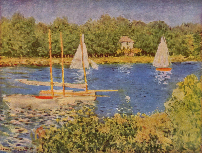 Seine i Argenteuil - Claude Monet