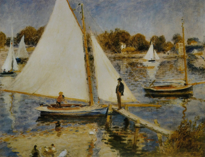 Seine vid Argenteuil - Pierre-Auguste Renoir