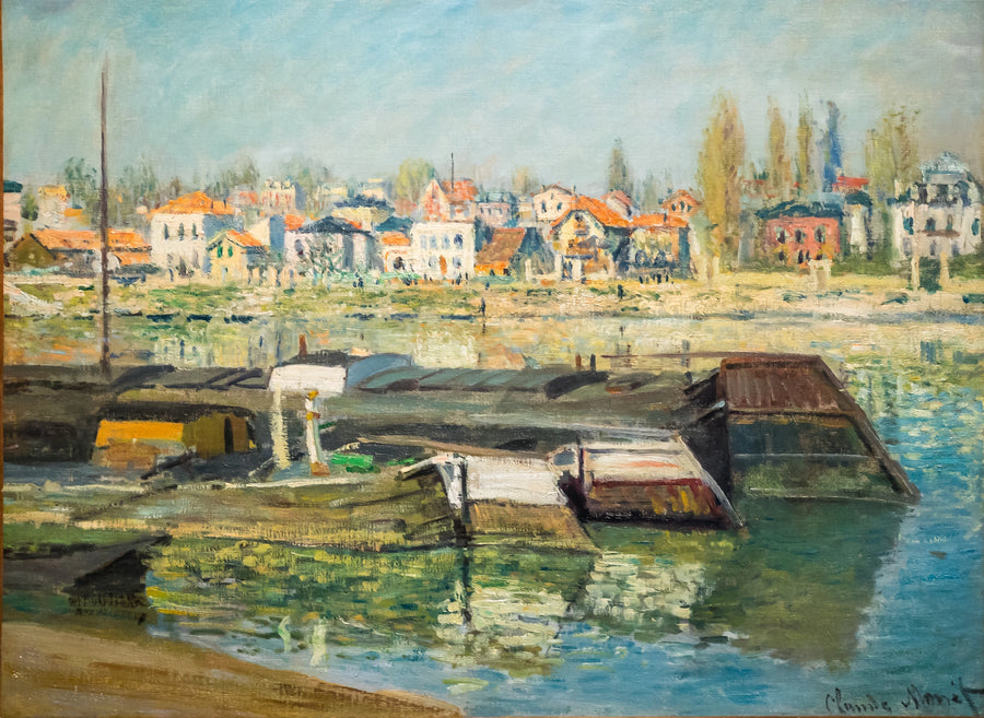 Seine vid Asnières W269 - Claude Monet