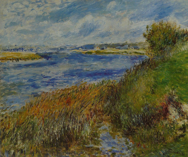 La Seine i Champrosay - Pierre-Auguste Renoir