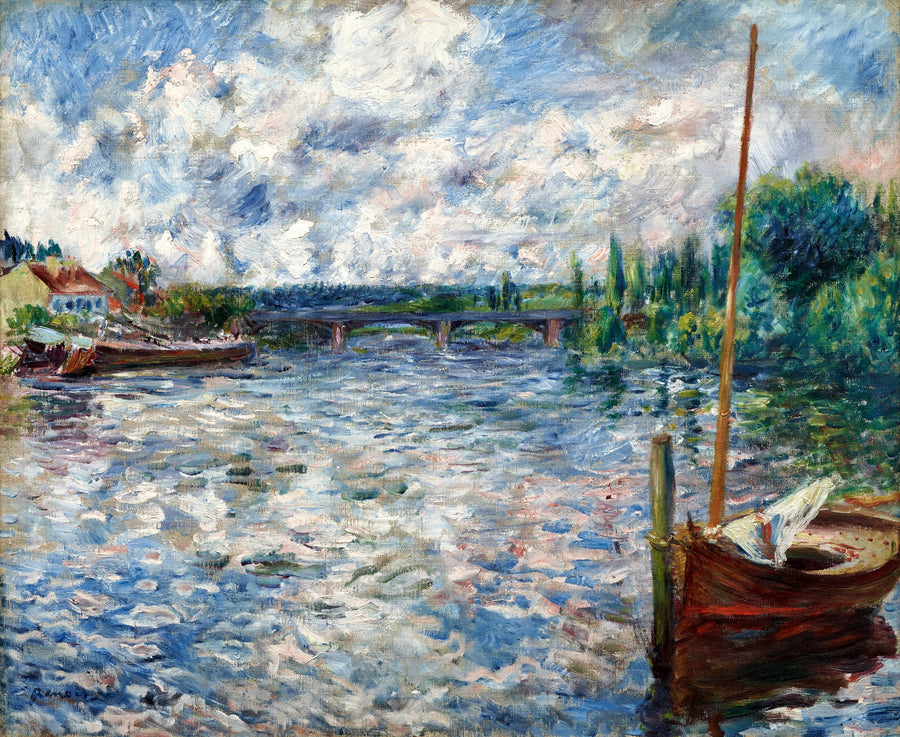 La Seine i Chatou - Pierre-Auguste Renoir