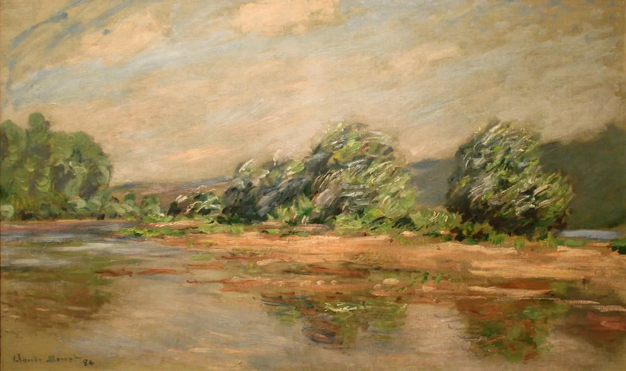 Seine vid Port-Villez - Claude Monet