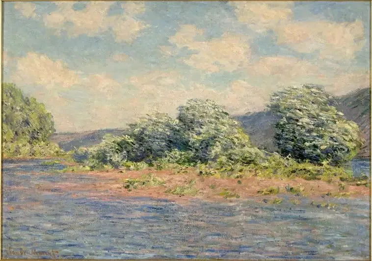 Seine vid Port-Villez - Claude Monet