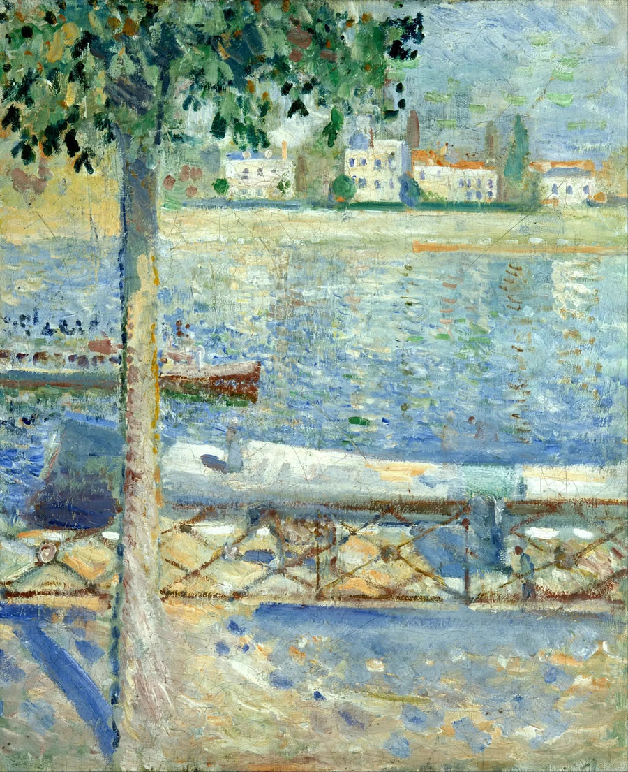 La Seine vid Saint-Cloud - Edvard Munch