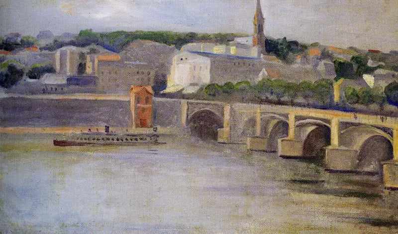 La Seine vid Saint-Cloud - Edvard Munch