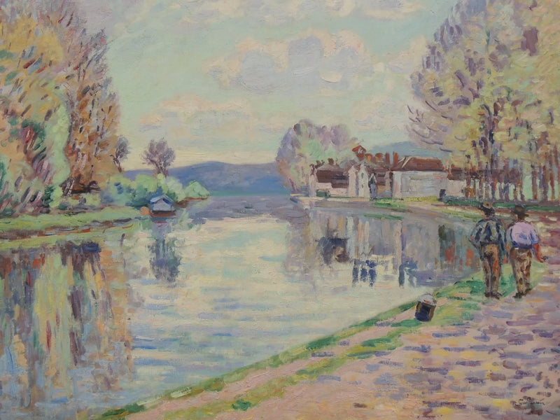 Seinen i Samois - Armand Guillaumin