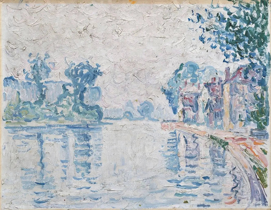 La Seine i Samois - Paul Signac