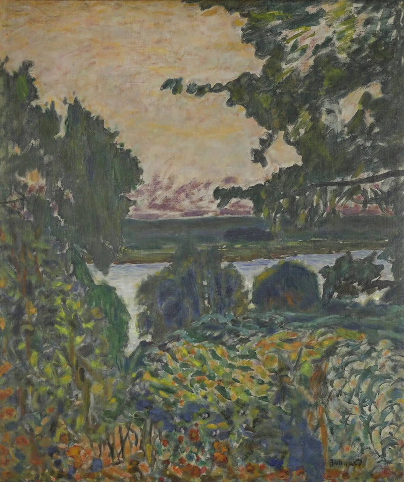 Seine vid Vernon - Pierre Bonnard