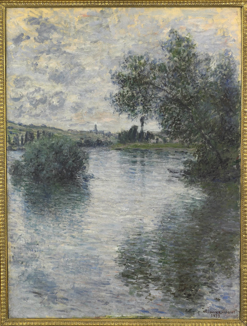 Seine i Vétheuil - Claude Monet