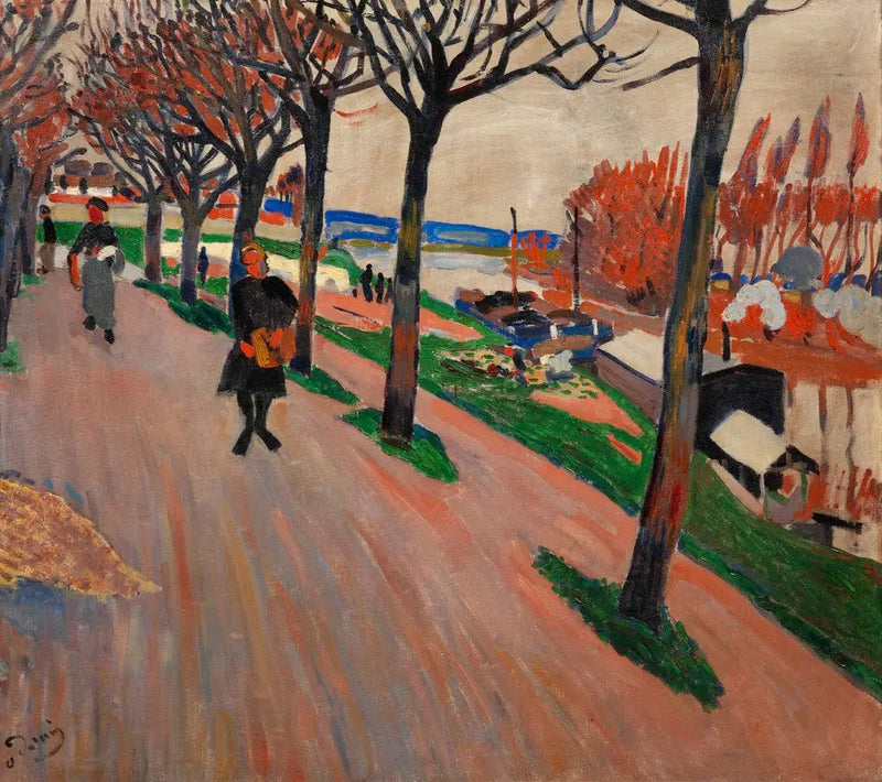Seinen vid Pecq - André Derain