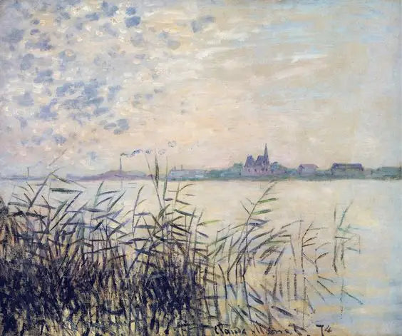 Seine nära Argenteuil - Claude Monet