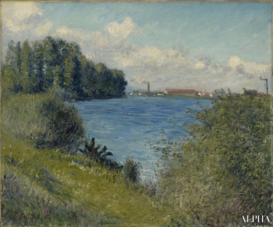 La senna ad argenteuil - Caillebotte - Reproductions de tableaux et peintures haut de gamme