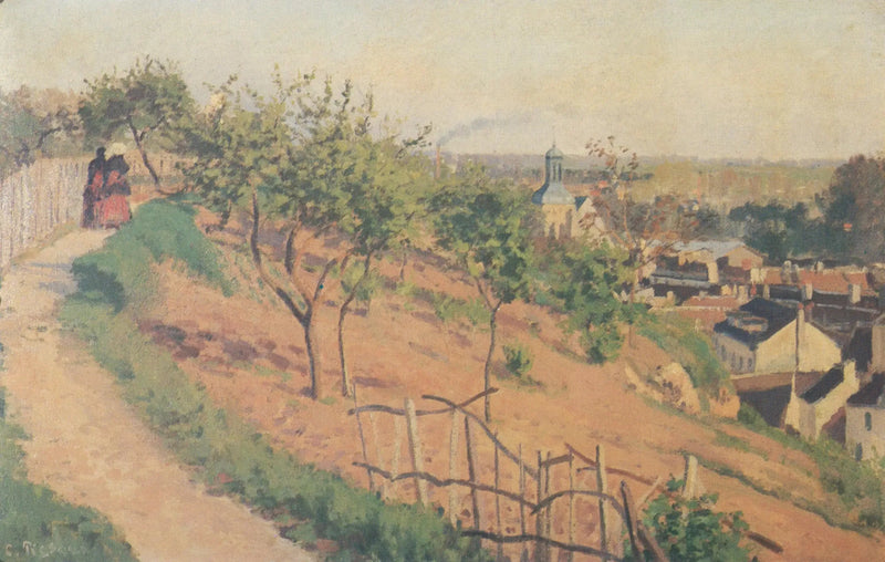 Stigen av Rättvisa, Pontoise - Camille Pissarro