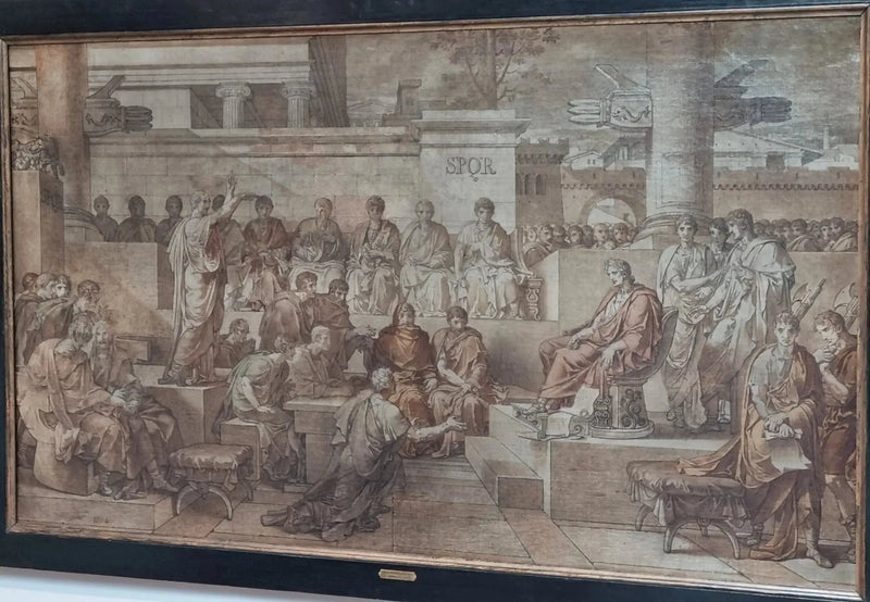 Ligarius-satsen - Charles Meynier