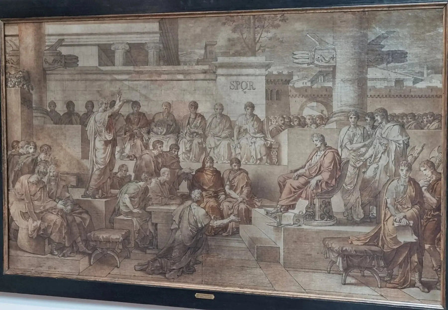 Ligarius-satsen - Charles Meynier