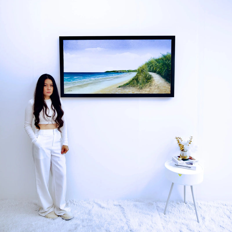 Lugn vid Stranden | 120 x 60 cm