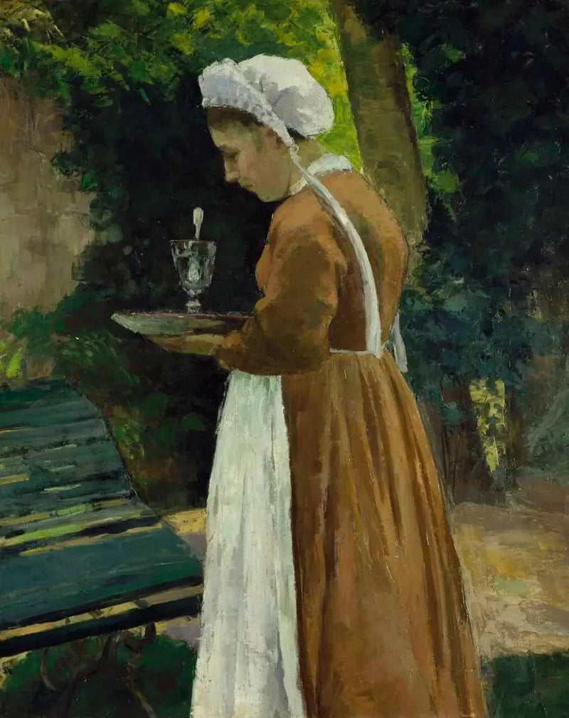 Tjänarinnan - Camille Pissarro