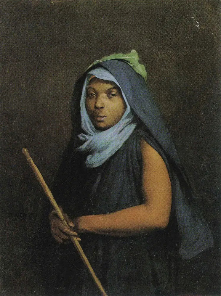 Den svarta tjänarinnan - Jean-Léon Gérôme