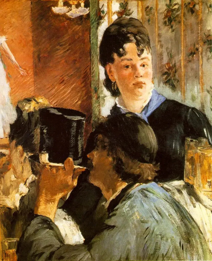 Bockservitrisen - Édouard Manet