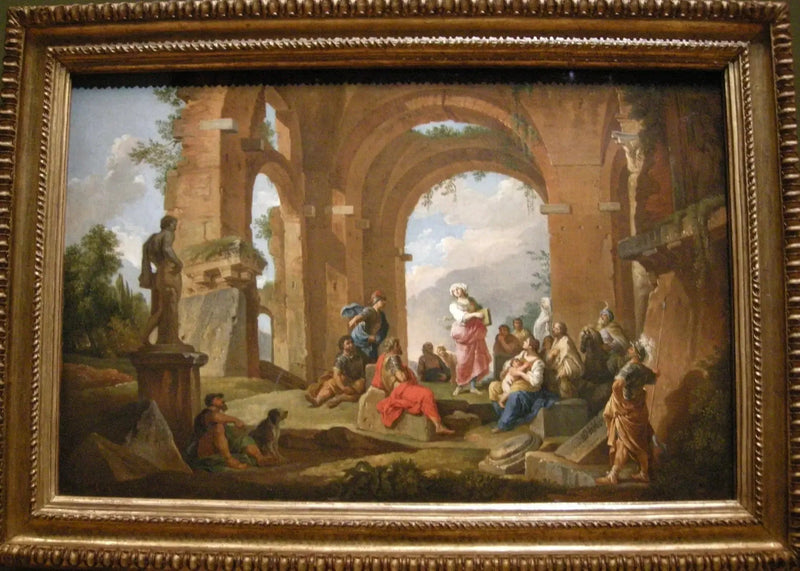 Sibylla från Cumae som avger oraklen - Giovanni Paolo Panini