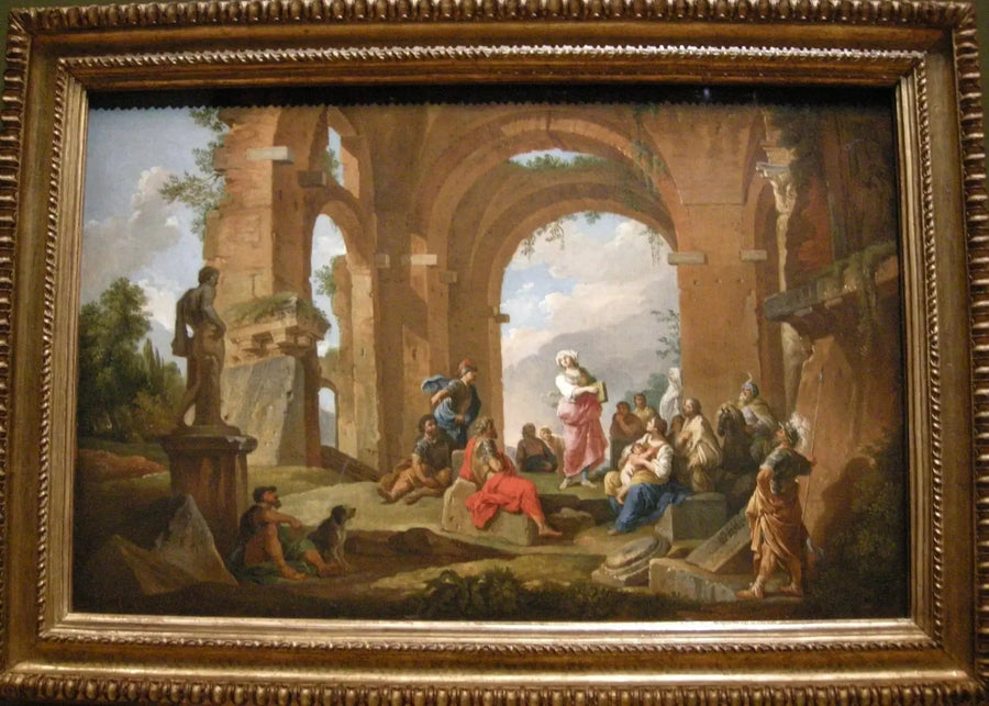 Sibylla från Cumae som avger oraklen - Giovanni Paolo Panini