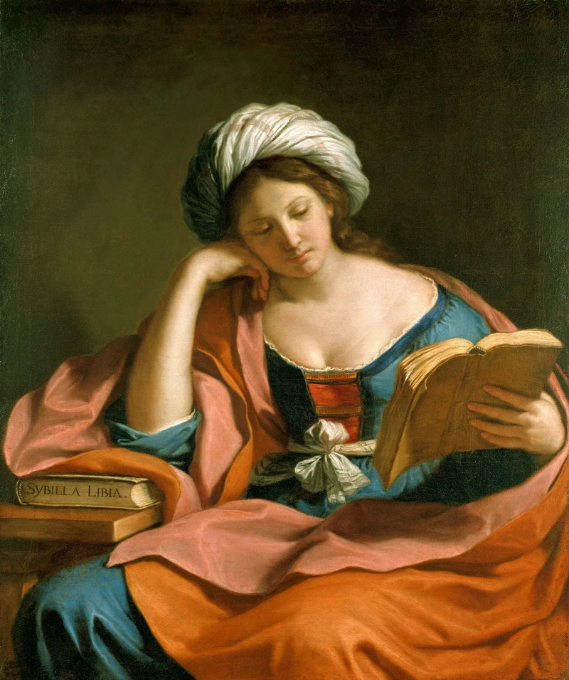 Libyska Sibylla - Guercino