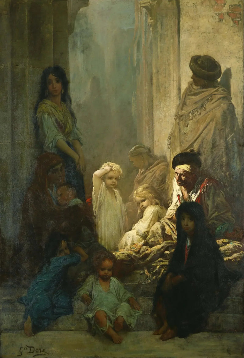 La Siesta, Spaniens minne - Gustave Doré