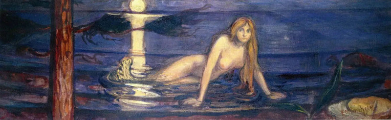 Sjöjungfrun - Edvard Munch