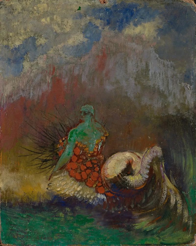 Sjöjungfrun - Odilon Redon