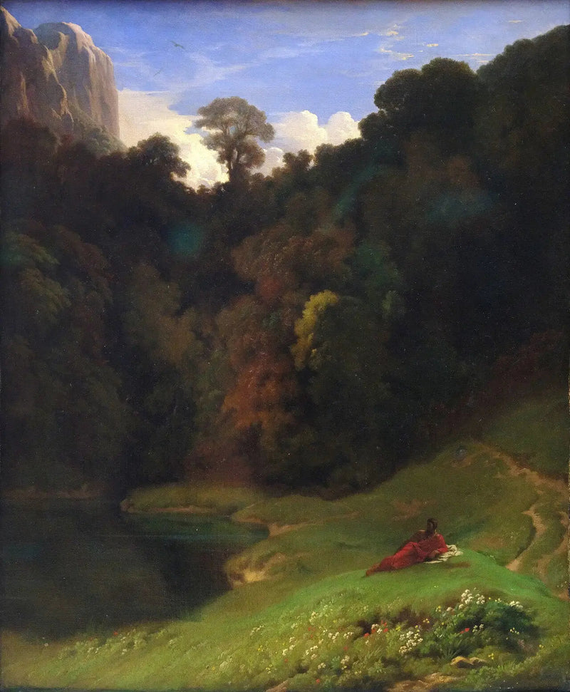 Ensammaheten - Hippolyte Flandrin