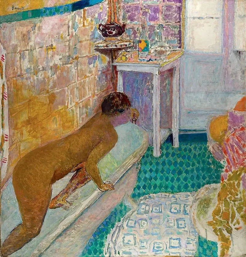 Badkarsutgången - Pierre Bonnard