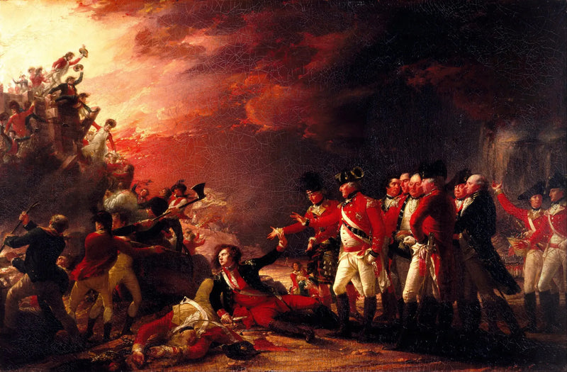 Gibraltars garnison utgång - John Trumbull