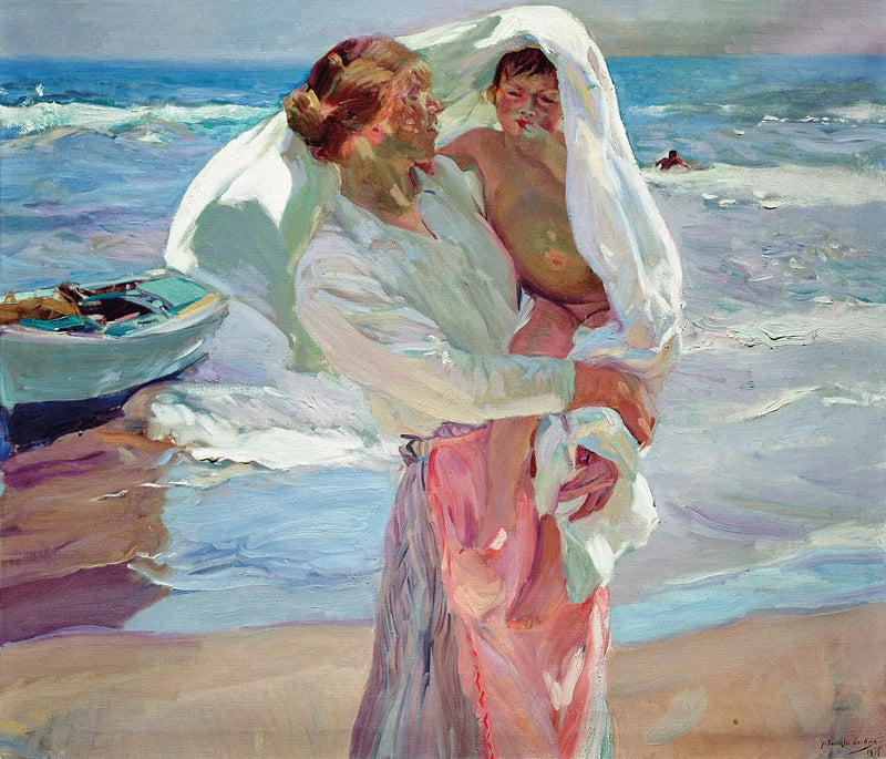 Badets utgång - Joaquín Sorolla