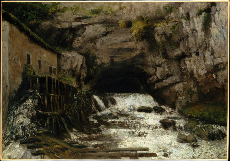Kärlekens källa - Gustave Courbet