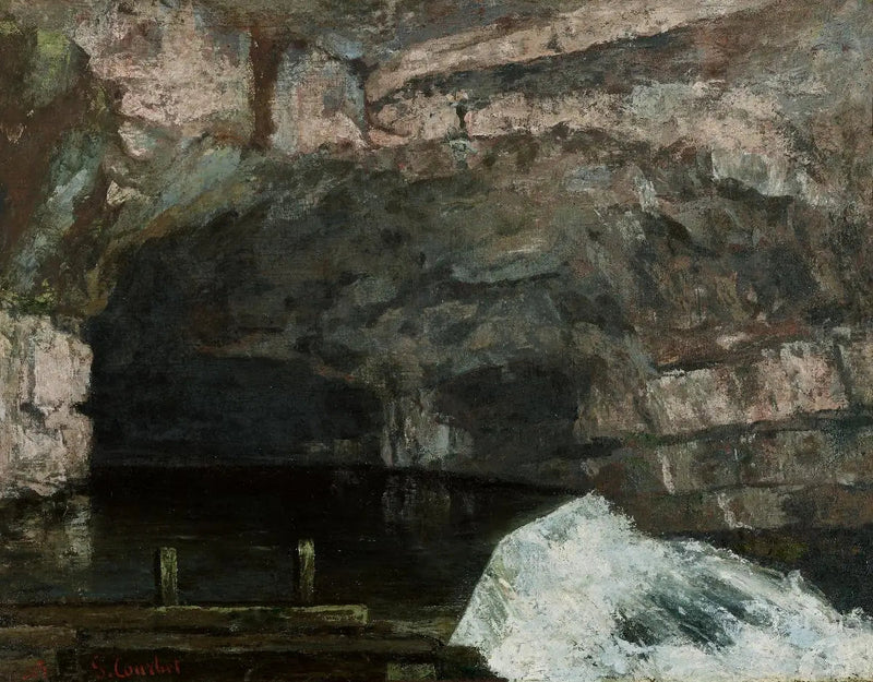 Läckans källa - Gustave Courbet