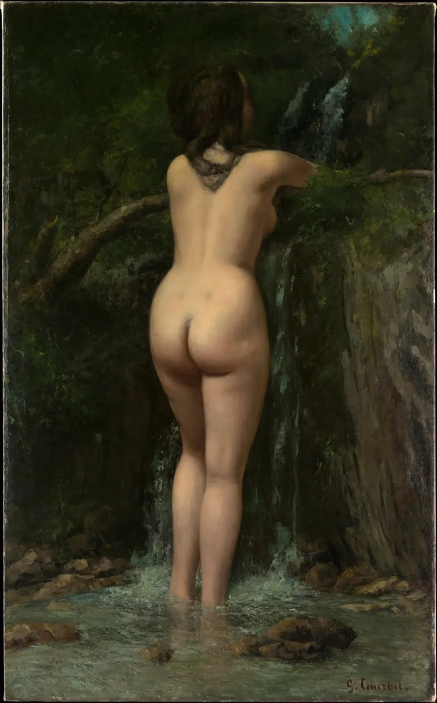 La Källa - Gustave Courbet