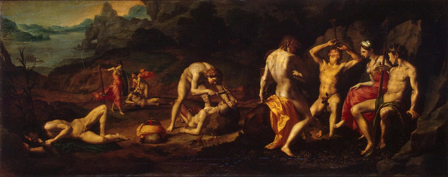 Marsyas plåga - Bronzino
