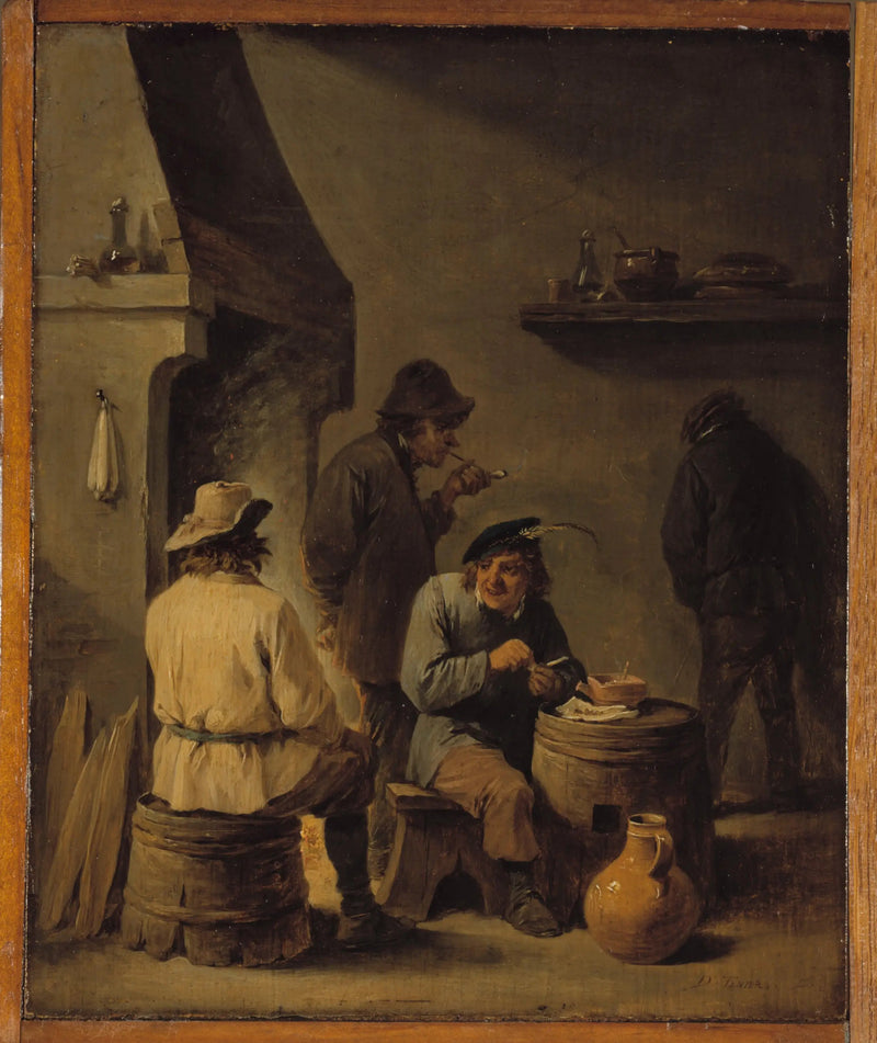 Rökning - David Teniers den yngre