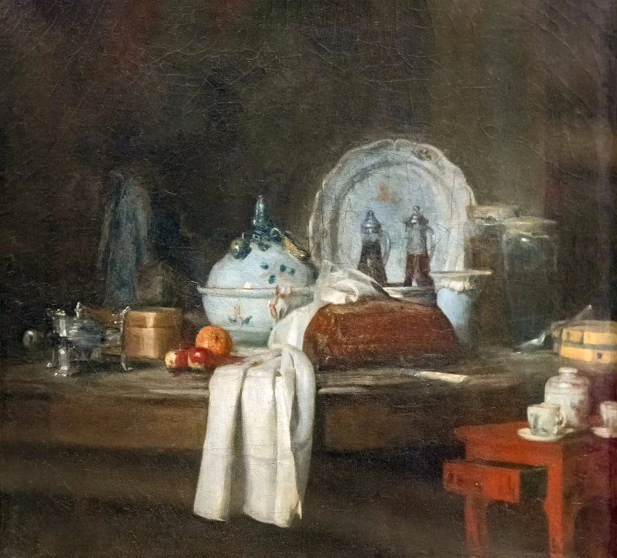 Kontorsbordet - Jean Simeón Chardin